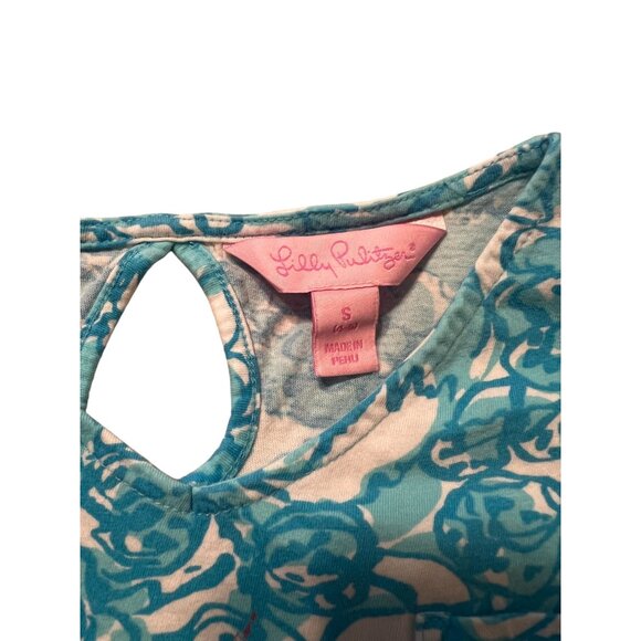 Lilly Pulitzer T-Shirt Dress Girls Size 4-5 She's s Fox Excellent condition One - Picture 5 of 7